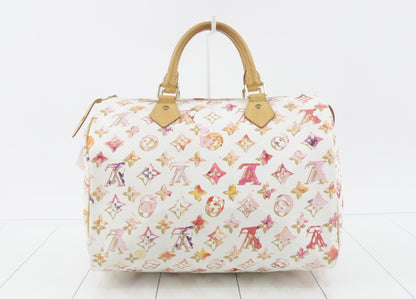 LOUIS VUITTON Monogram Watercolor Speedy 30 M95752 SP2078 Handbag