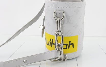 LOUIS VUITTON Monogram Chalk Nano M44631 NZ2109 Shoulder Bag
