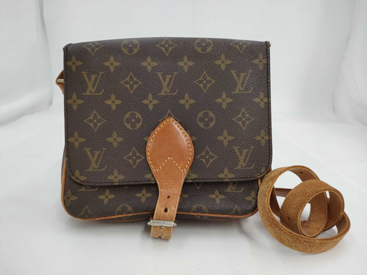 LOUIS VUITTON Monogram Cartouchiere Shoulder Bag