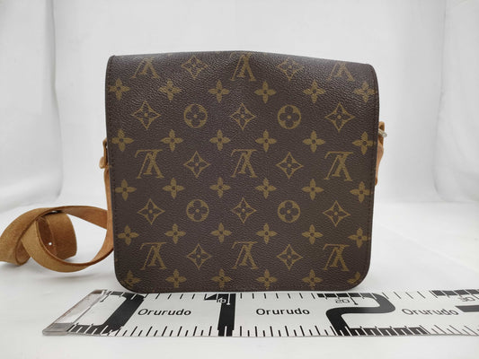 LOUIS VUITTON Monogram Cartouchiere Shoulder Bag