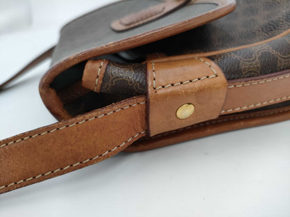 CELINE Macadam Shoulder Bag