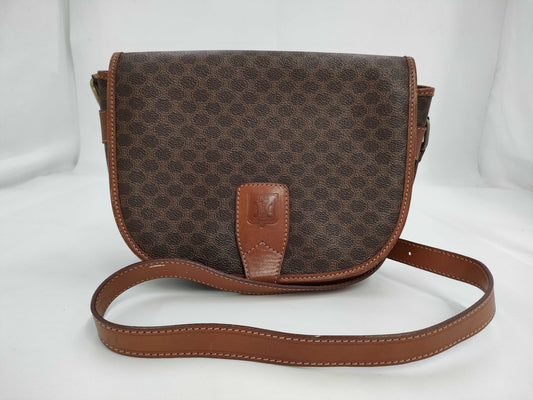 CELINE Macadam Shoulder Bag