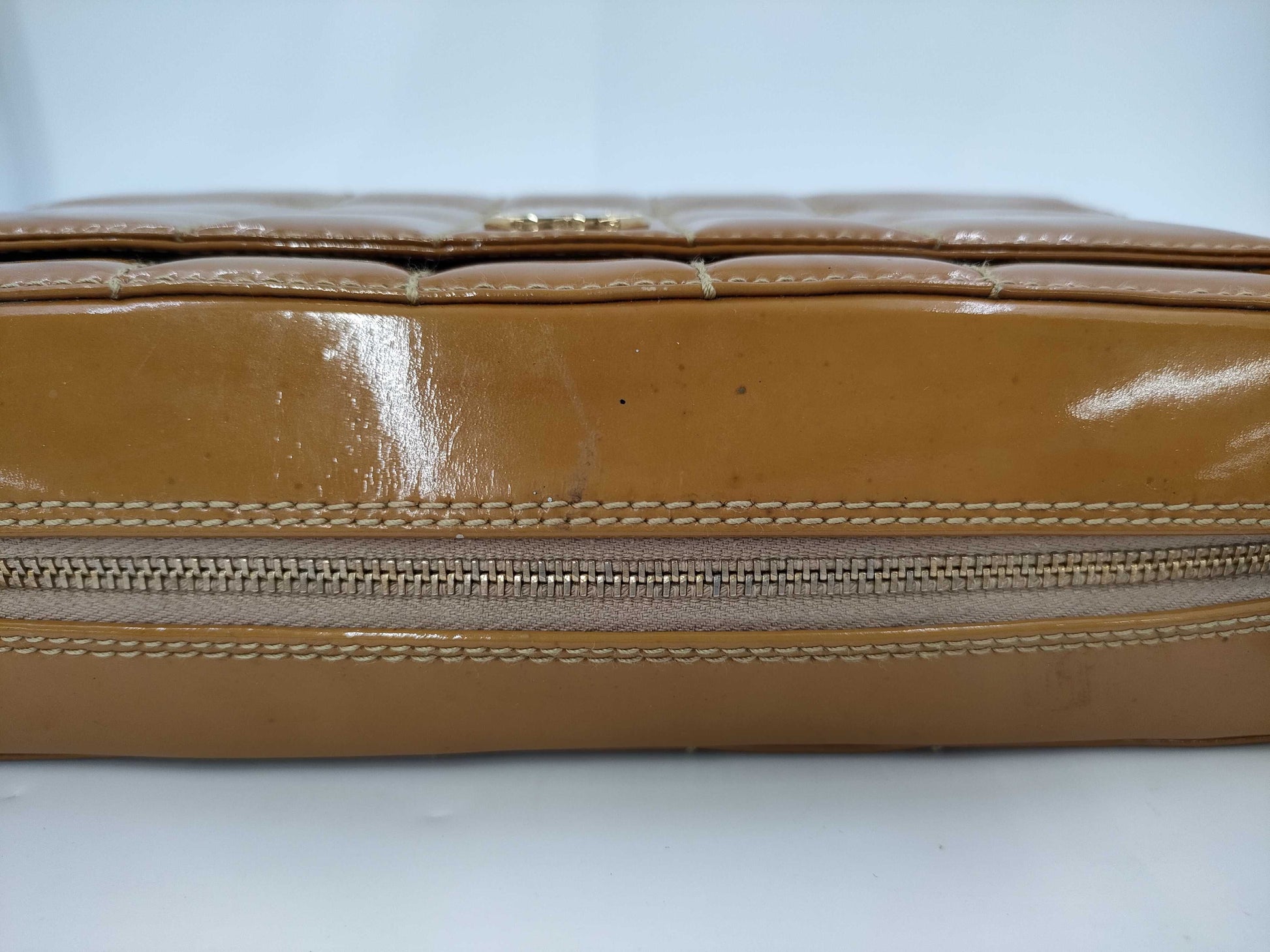 CHANEL Chocobar Shoulder Bag