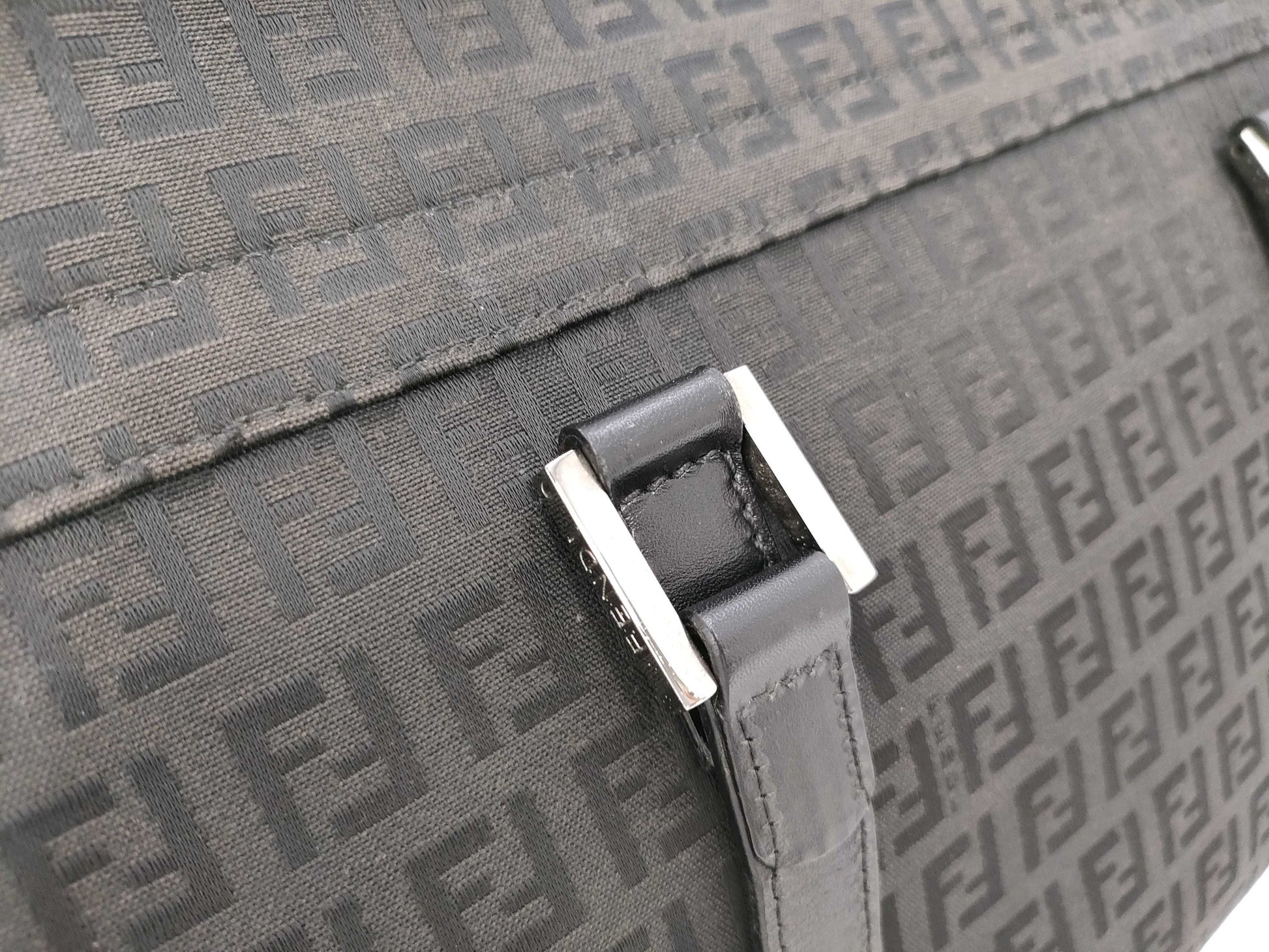 FENDI Zucchino Shoulder Bag