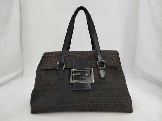 FENDI Zucchino Shoulder Bag