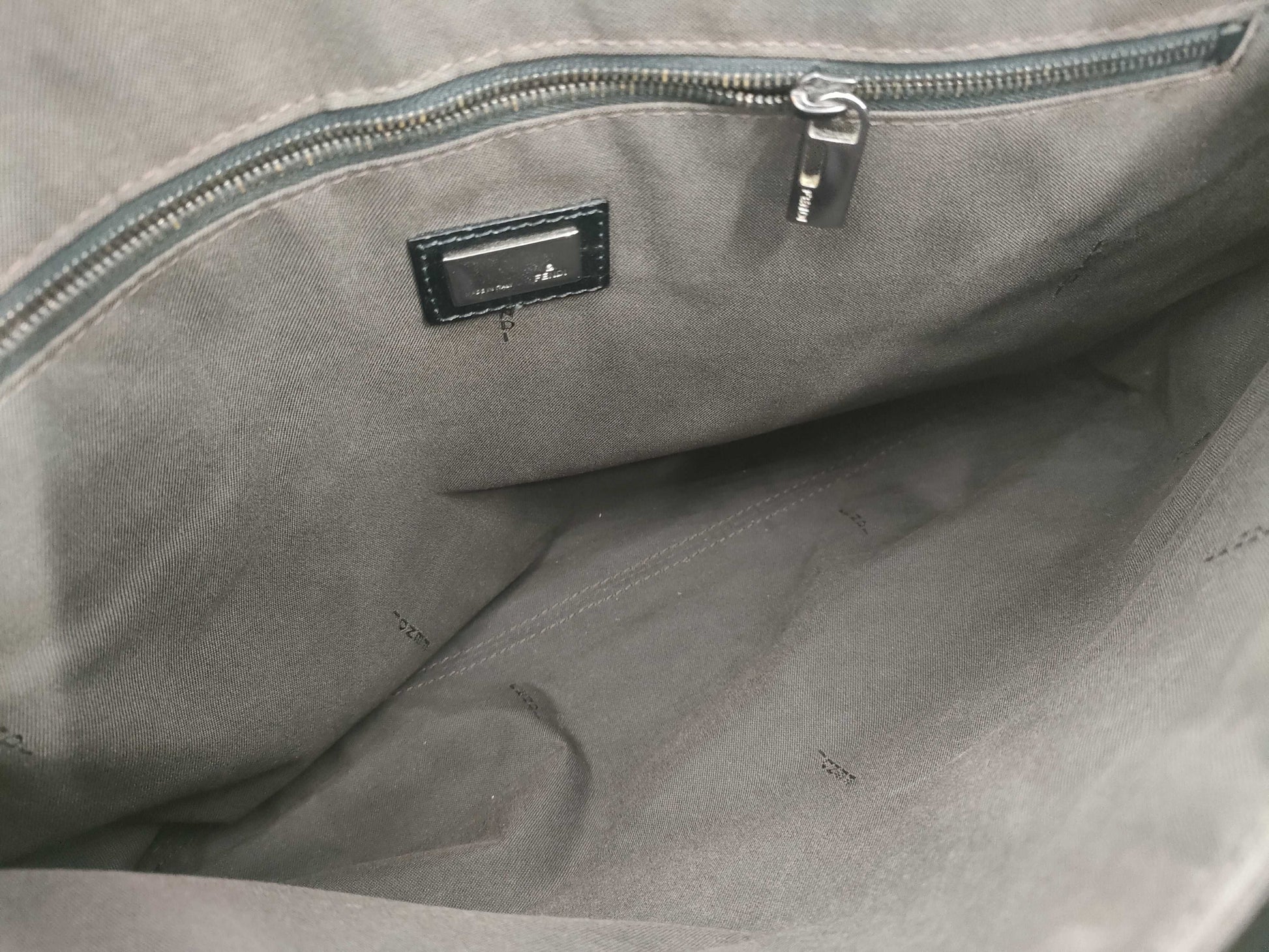 FENDI Zucchino Shoulder Bag
