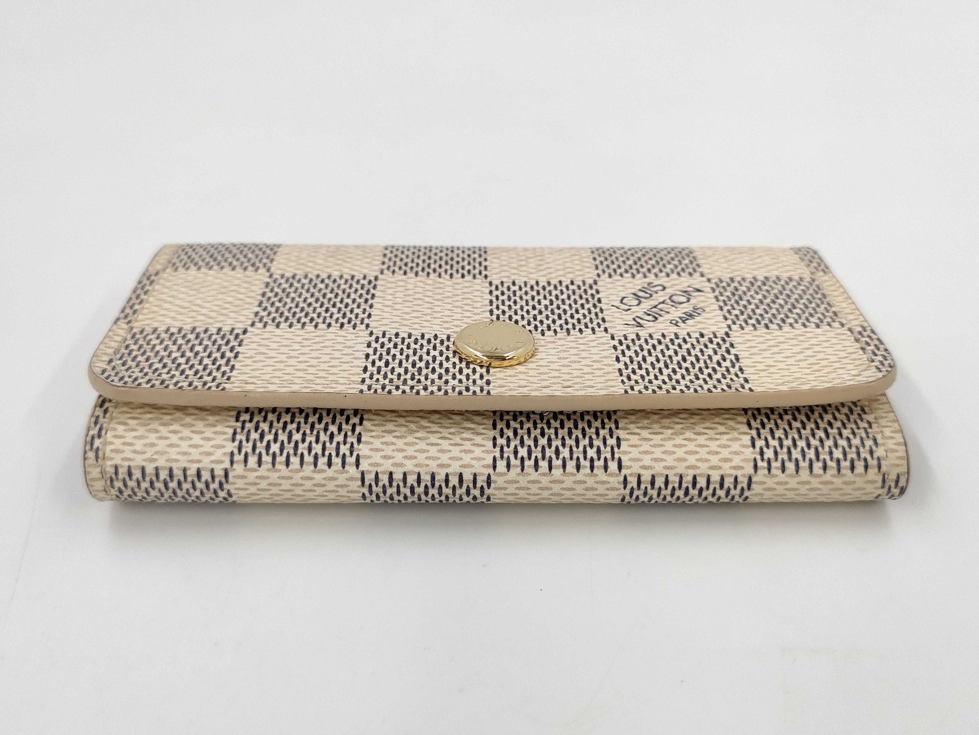 LOUIS VUITTON Damier Azur Key Case Other Accessories