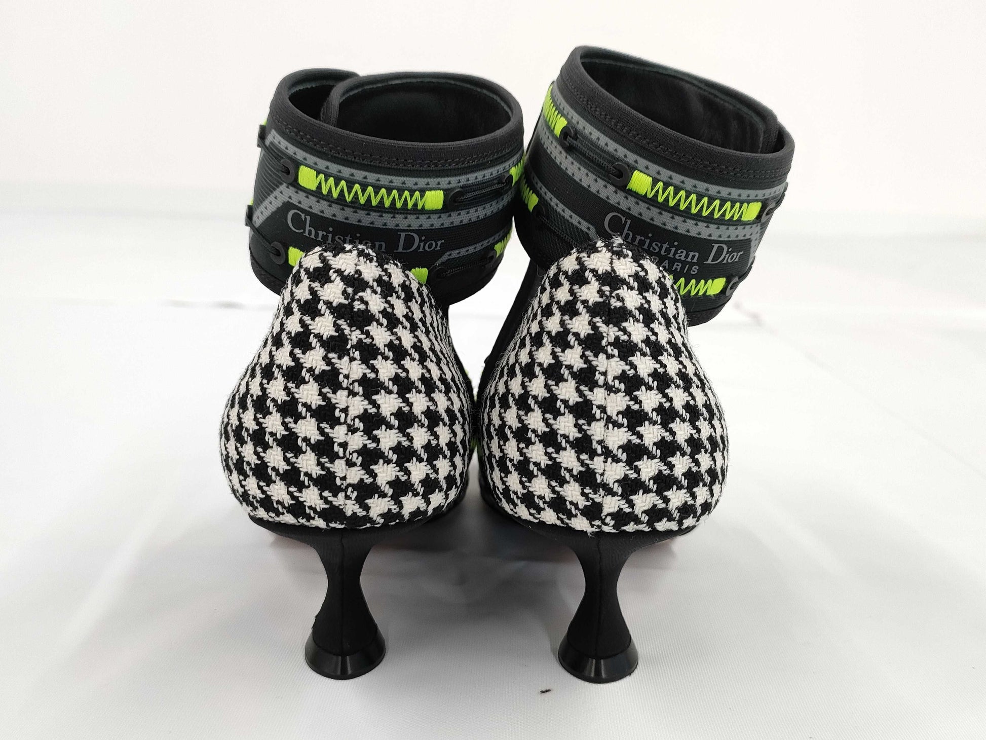 Dior Houndstooth Heel Size 37 Other Shoes