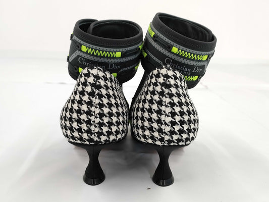 Dior Houndstooth Heel Size 37 Other Shoes