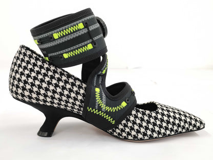 Dior Houndstooth Heel Size 37 Other Shoes