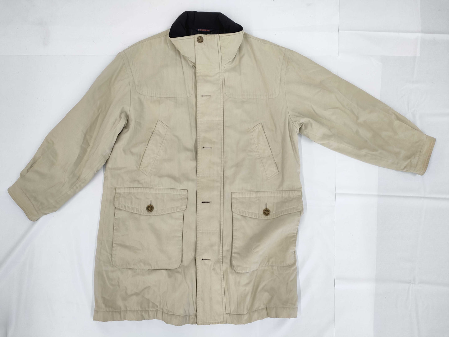 BURBERRY Coat Size L C-TK83 Coat