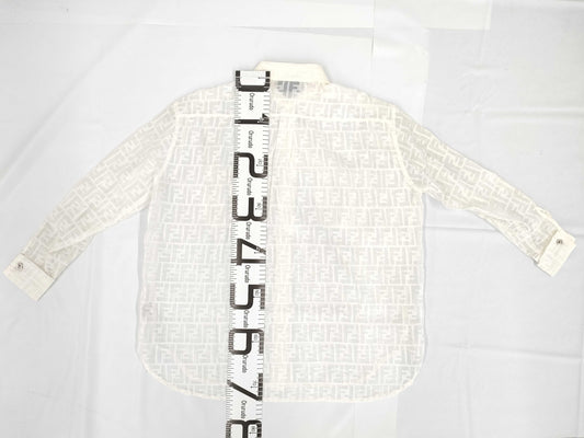 FENDI Zucca Shirt Size I40 Shirt