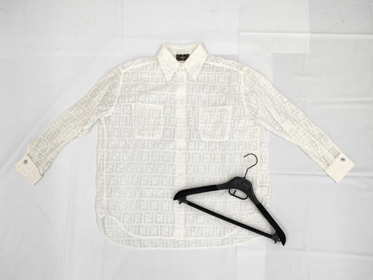 FENDI Zucca Shirt Size I40 Shirt