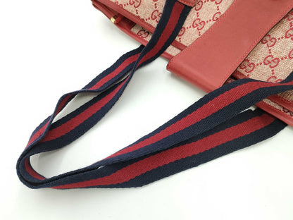 GUCCI GG Canvas Tote Bag