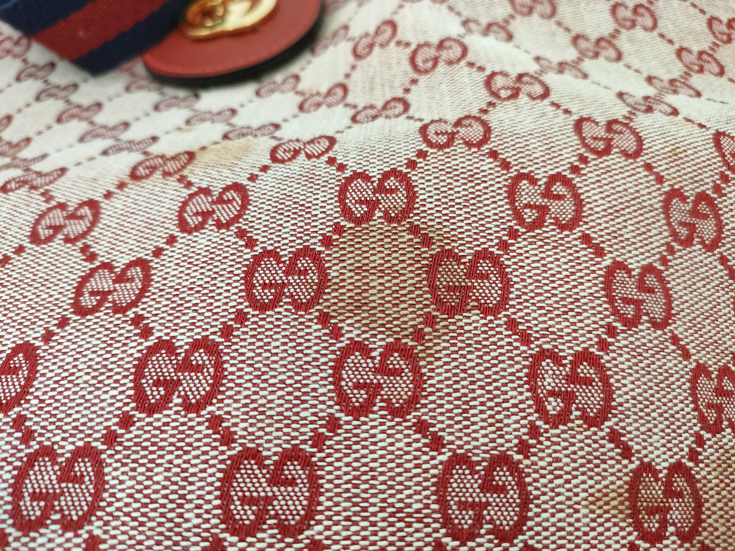 GUCCI GG Canvas Tote Bag