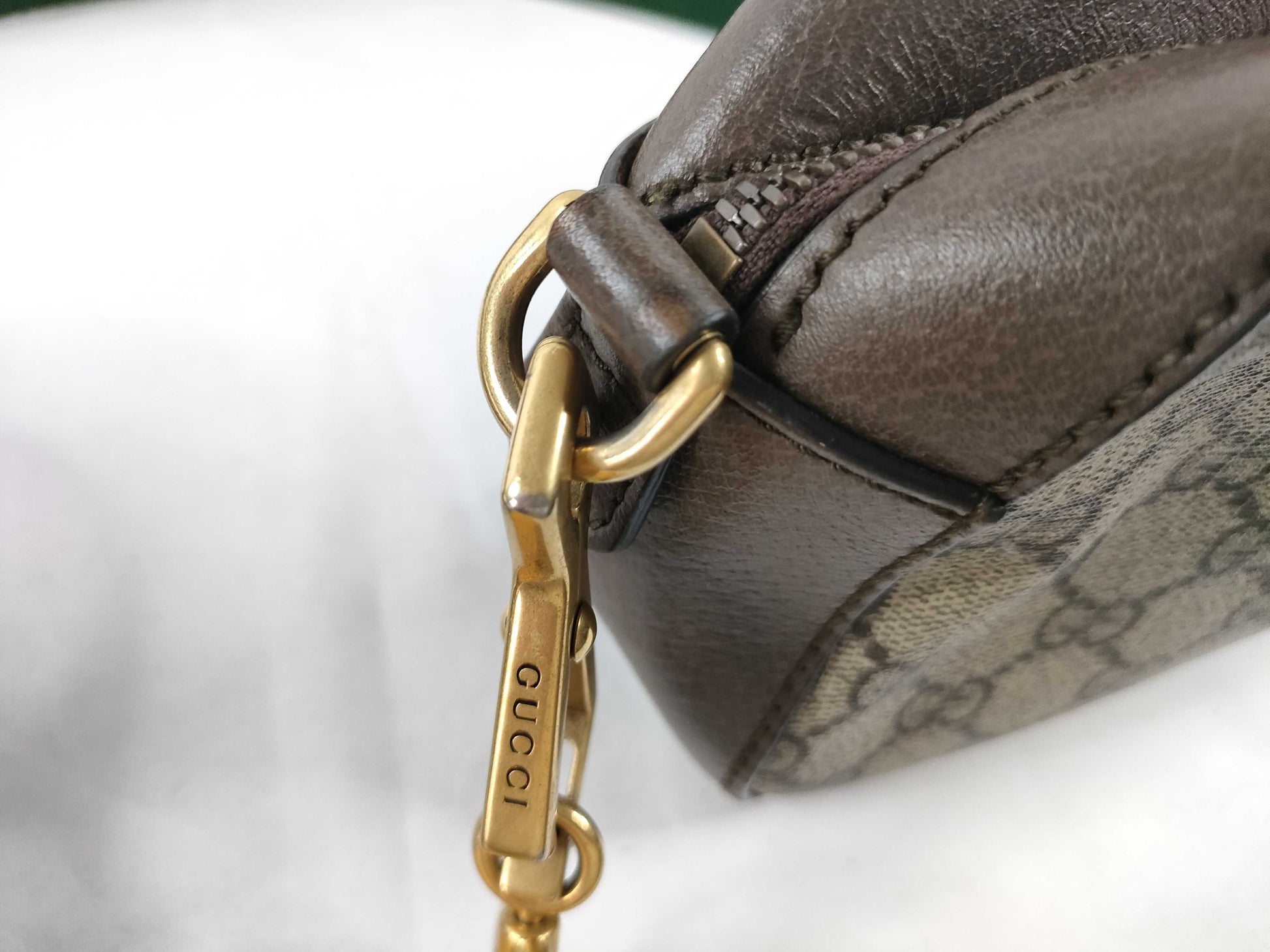 GUCCI GG Canvas Shoulder Bag GUCCI GG Canvas Shoulder Bag