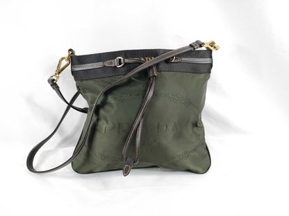 PRADA nylon shoulder bag