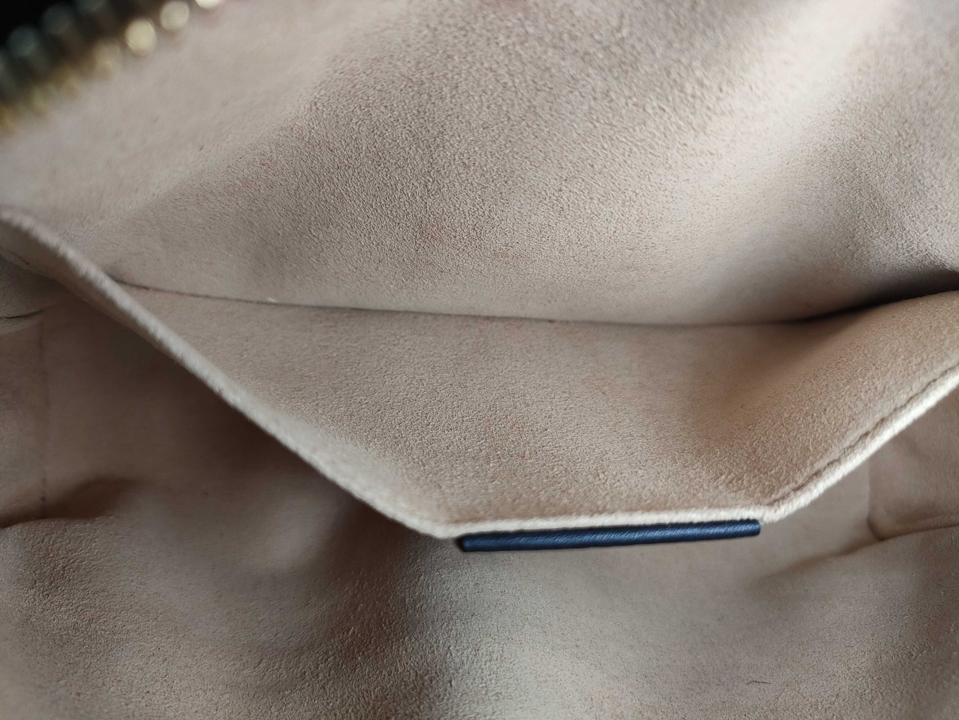 GUCCI Web Ophidia Suede and Patent Leather Waist Bag