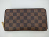 LOUIS VUITTON Damier Zippy Wallet, 2017, G Hardware, UB4177