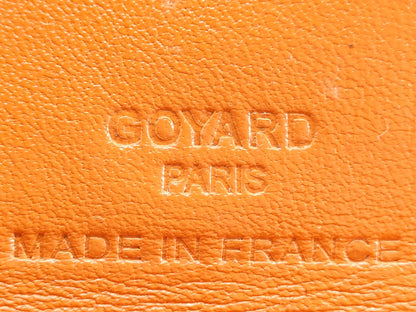 GOYARD GOYARDO Goyard Saint Louis Junior Orange Tote Bag