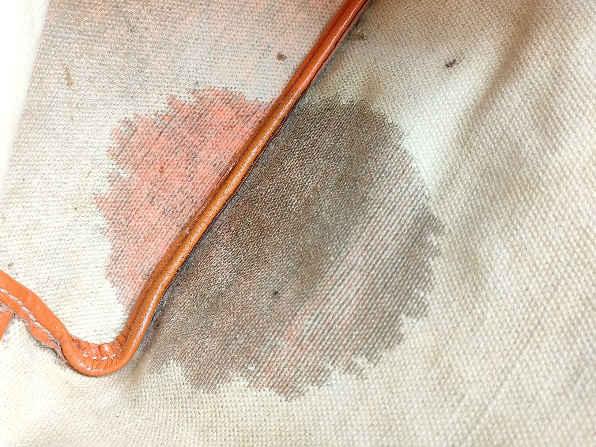 GOYARD GOYARDO Goyard Saint Louis Junior Orange Tote Bag
