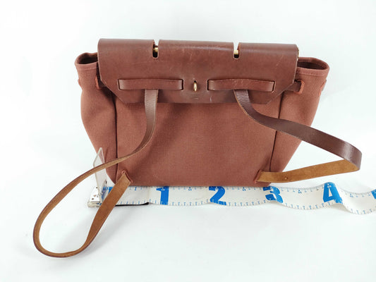 HERMES Air Bag, Hermès Air Bag Ad, PM, E Stamp, Brown, Accessories: Spare Bag, Handbag