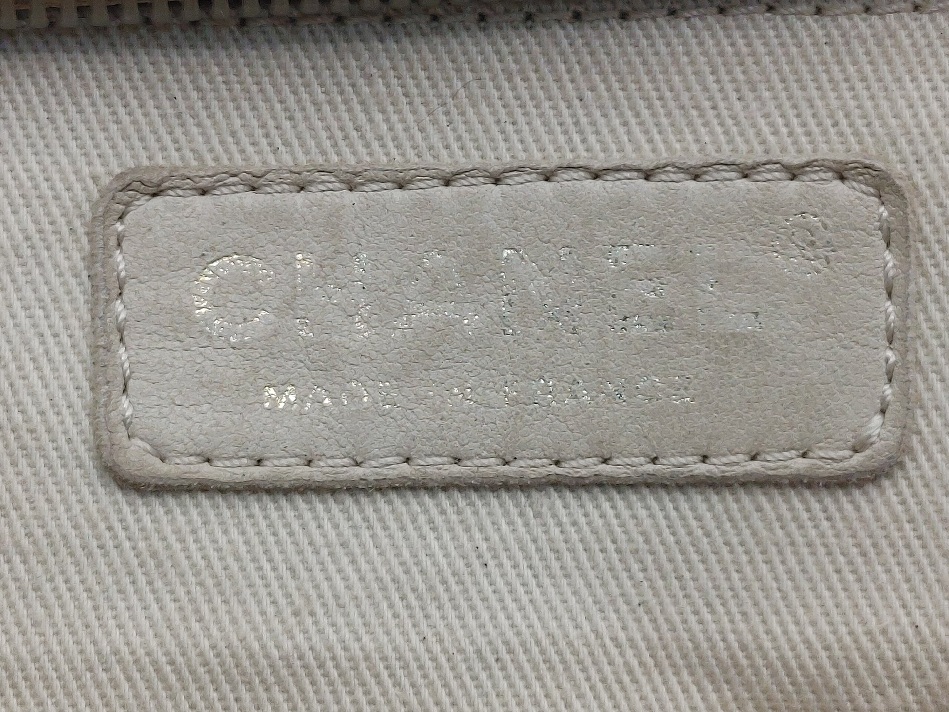CHANEL Matelasse Beige Lambskin Shoulder Bag with Seal, 10943015, Dust Bag Included