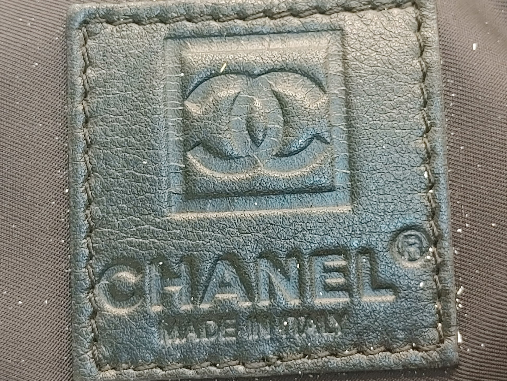 CHANEL Sport Line Shoulder Bag/Messenger Bag with Seal 12781193 Cotton White Shoulder Bag