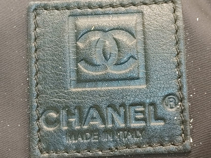 CHANEL Sport Line Shoulder Bag/Messenger Bag with Seal 12781193 Cotton White Shoulder Bag