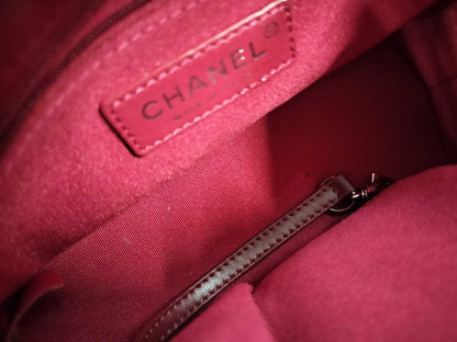 CHANEL CHANEL BAG GABRIELLE NO. 24 MAROON WOOL W CARD CHAIN ​​STRAP 2-WAY 24872334 Shoulder Bag