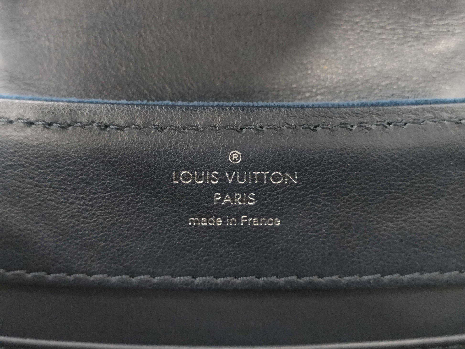 LOUIS VUITTON Capucines Mini Velvet Handbag