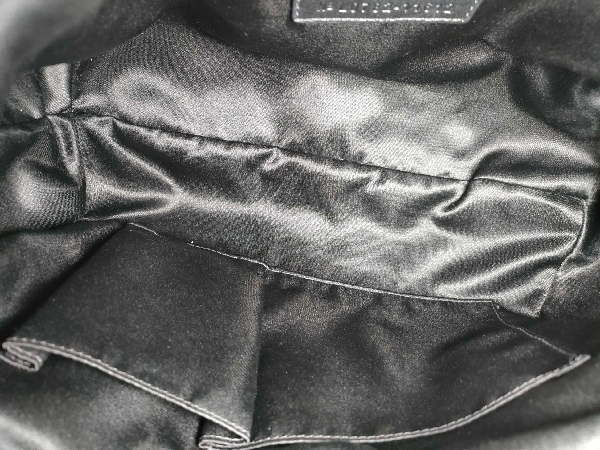 COACH shoulder bag in black calf leather