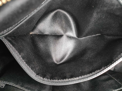 COACH shoulder bag in black calf leather
