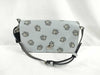 COACH shoulder bag in light blue calf leather with floral print