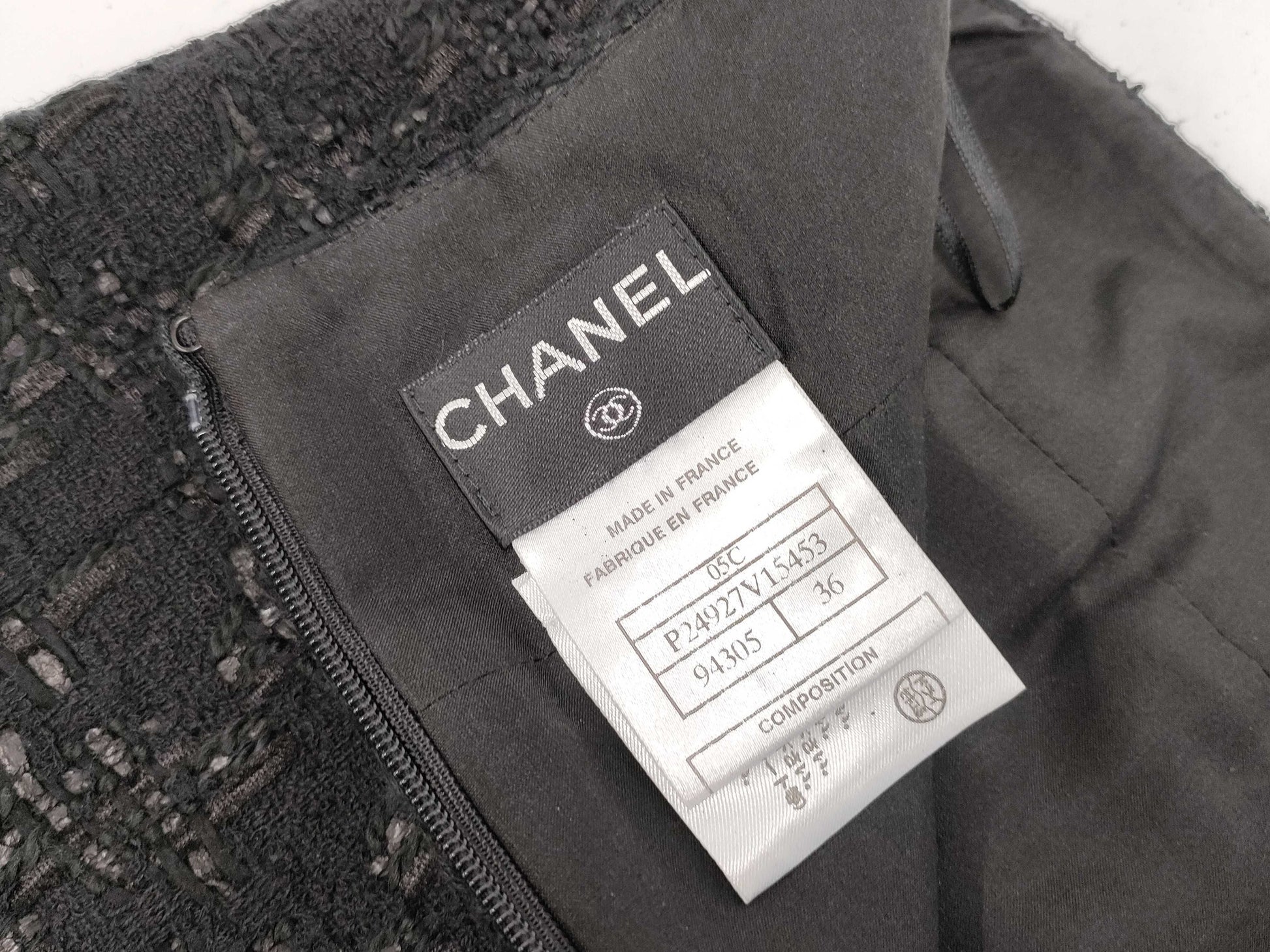 CHANEL Chanel brand apparel Chanel skirt size 36 skirt skirt