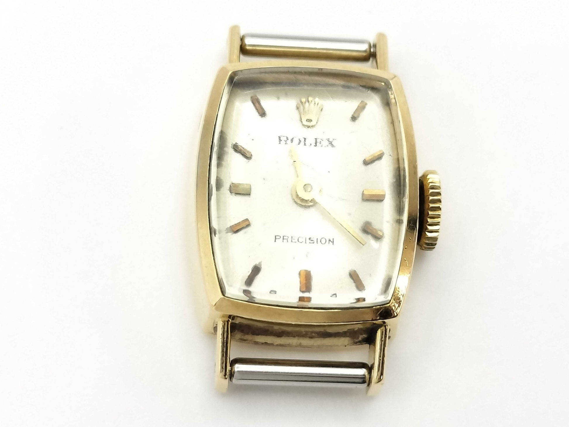 ROLEX Precision 3257677 Hand-wound 18K Gold Women's Watch