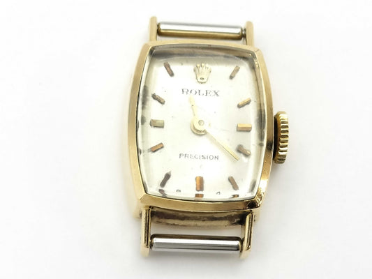ROLEX Precision 3257677 Hand-wound 18K Gold Women's Watch