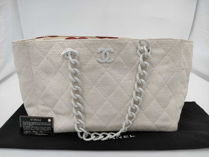CHANEL Chanel Brand Bag Plastic Chain Bag 6735111 Tote Bag