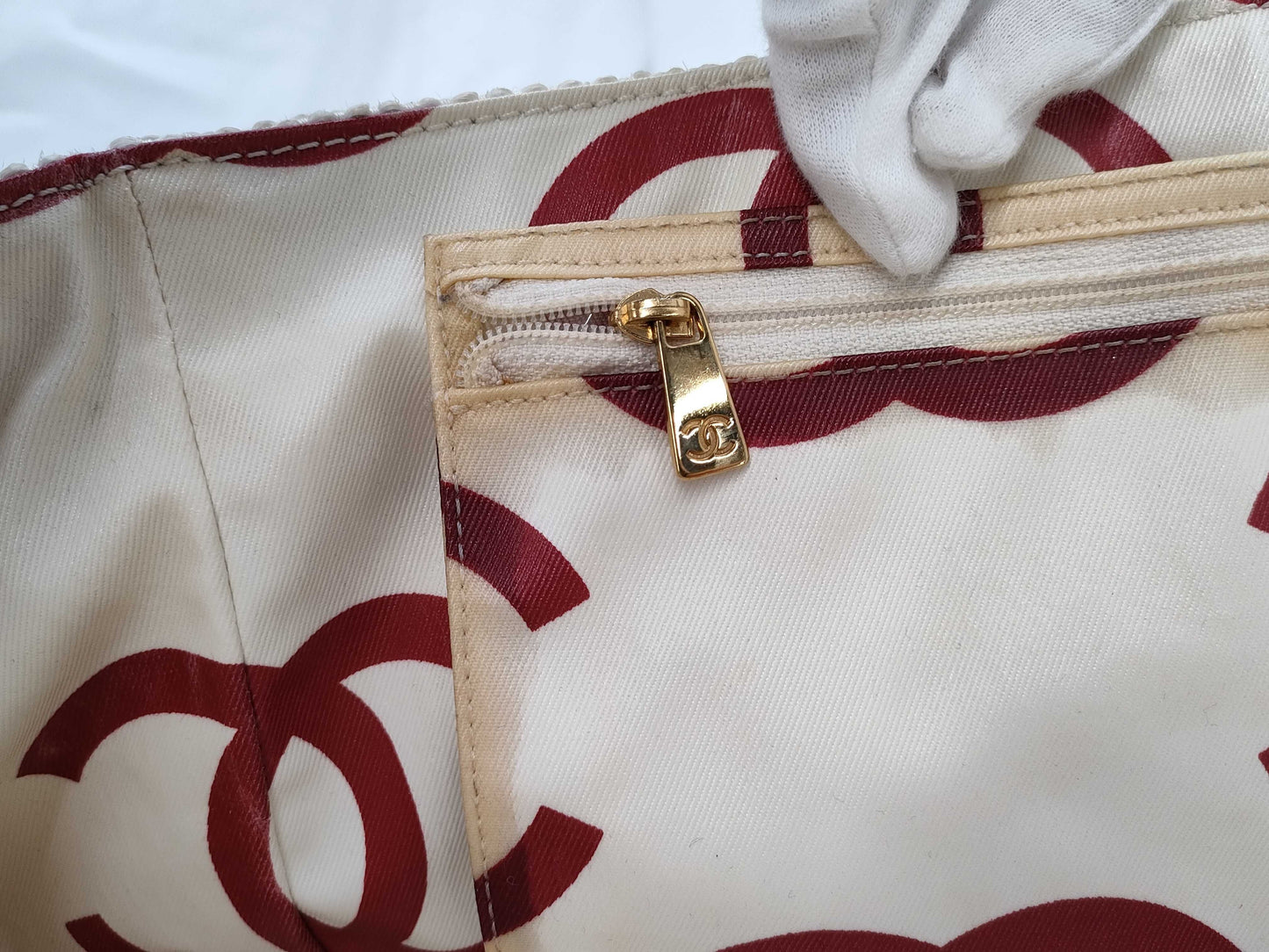 CHANEL Chanel Brand Bag Plastic Chain Bag 6735111 Tote Bag