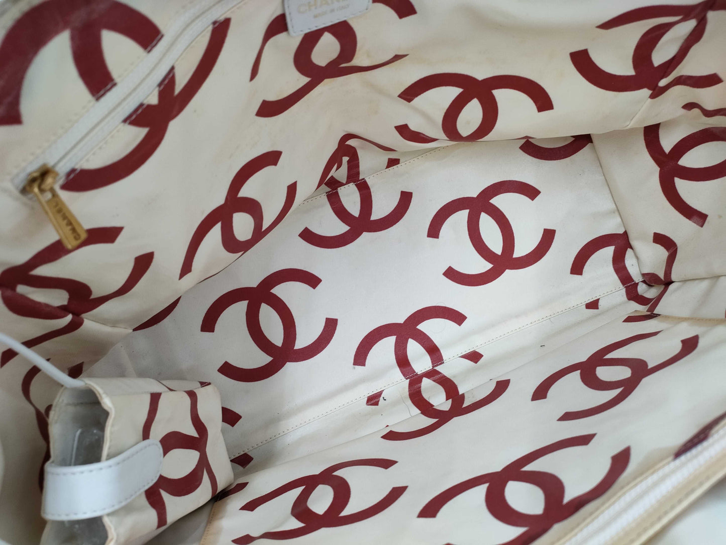 CHANEL Chanel Brand Bag Plastic Chain Bag 6735111 Tote Bag