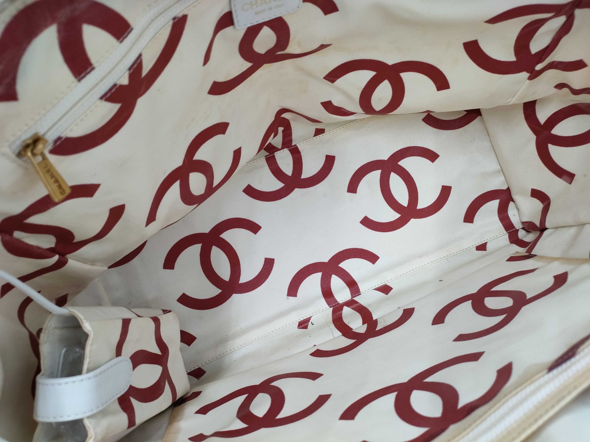 CHANEL Chanel Brand Bag Plastic Chain Bag 6735111 Tote Bag