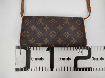 LOUIS VUITTON Monogram Brand Bag Pochette Twin CA0071 Shoulder Bag