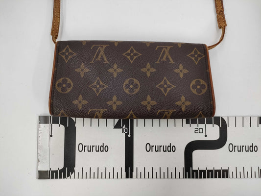 LOUIS VUITTON Monogram Brand Bag Pochette Twin CA0071 Shoulder Bag