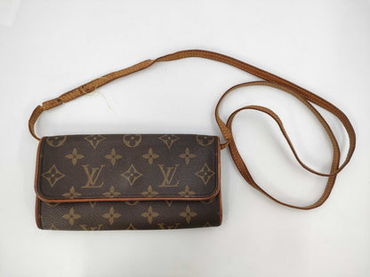 LOUIS VUITTON Monogram Brand Bag Pochette Twin CA0071 Shoulder Bag