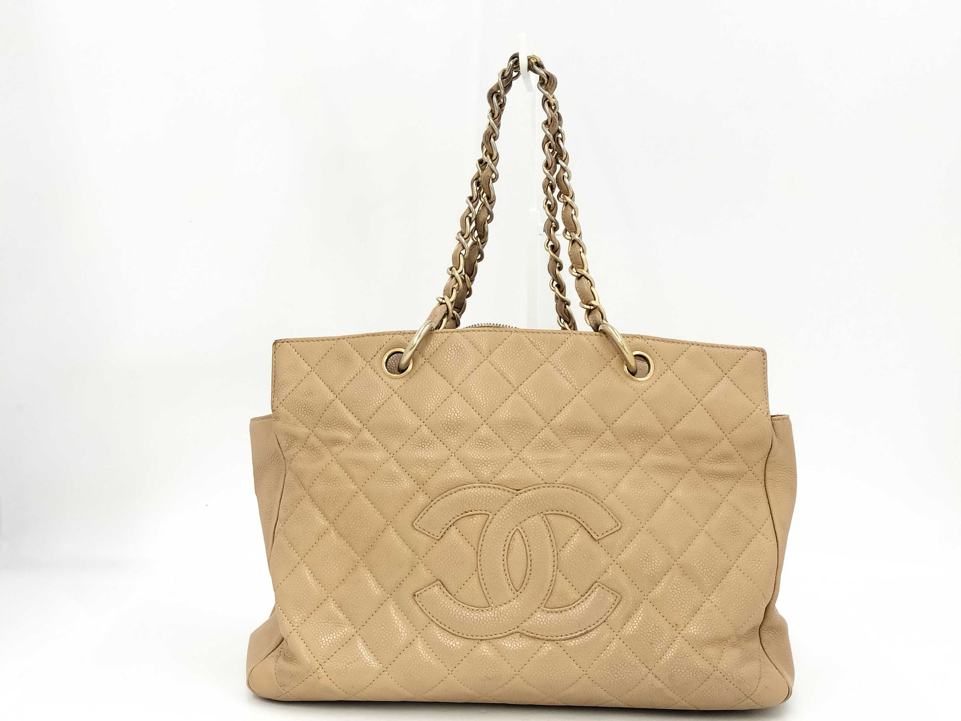 CHANEL Caviar Skin Brand Bag Chain Tote Bag 6431275 Bag
