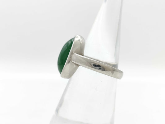 9.058ct Jadeite Ring, PT900, 10.8g 