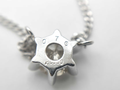 D0.70ct PT900/850 4.3g Necklace 