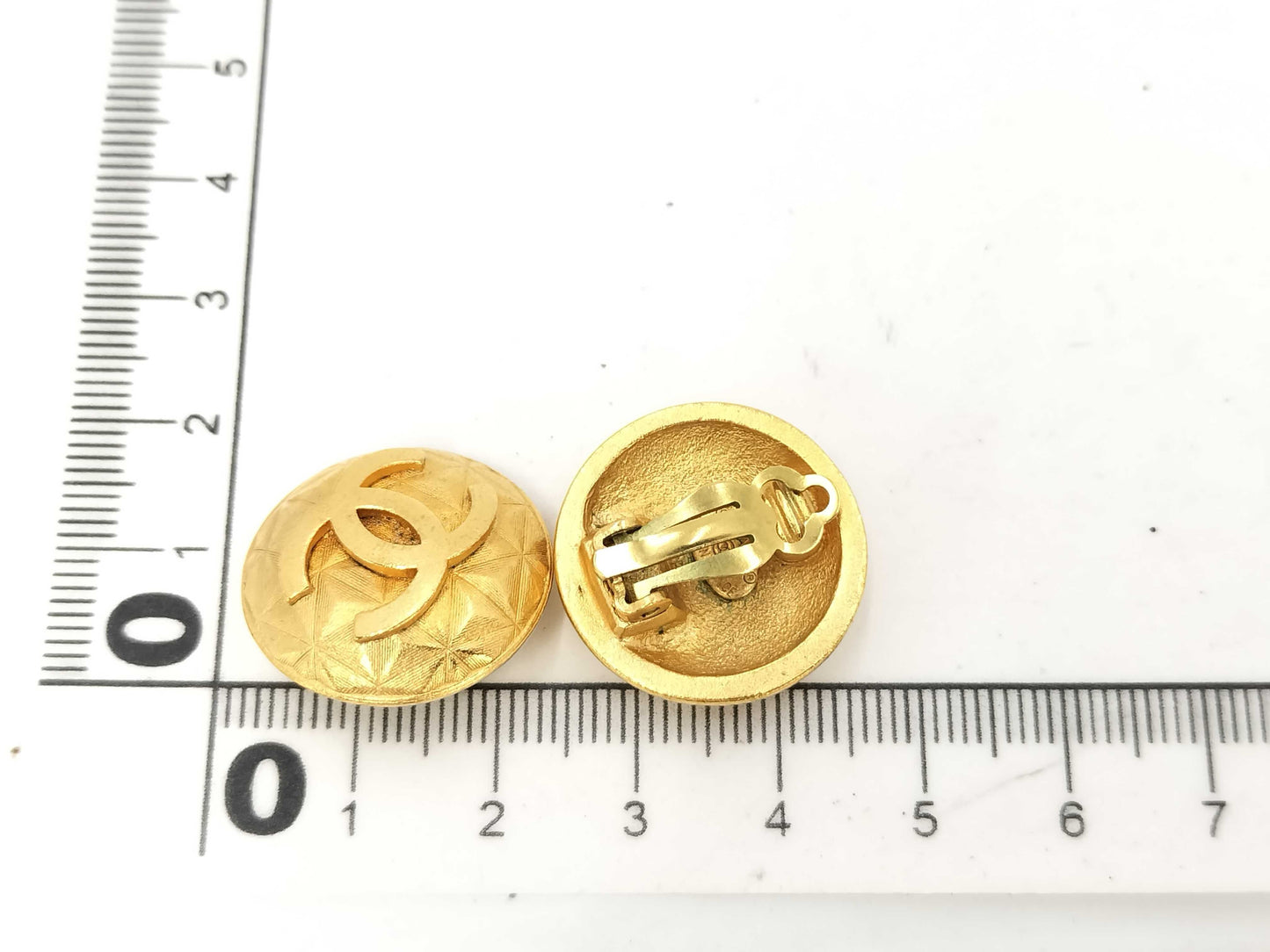 CHANEL Coco Mark Earrings 95A
