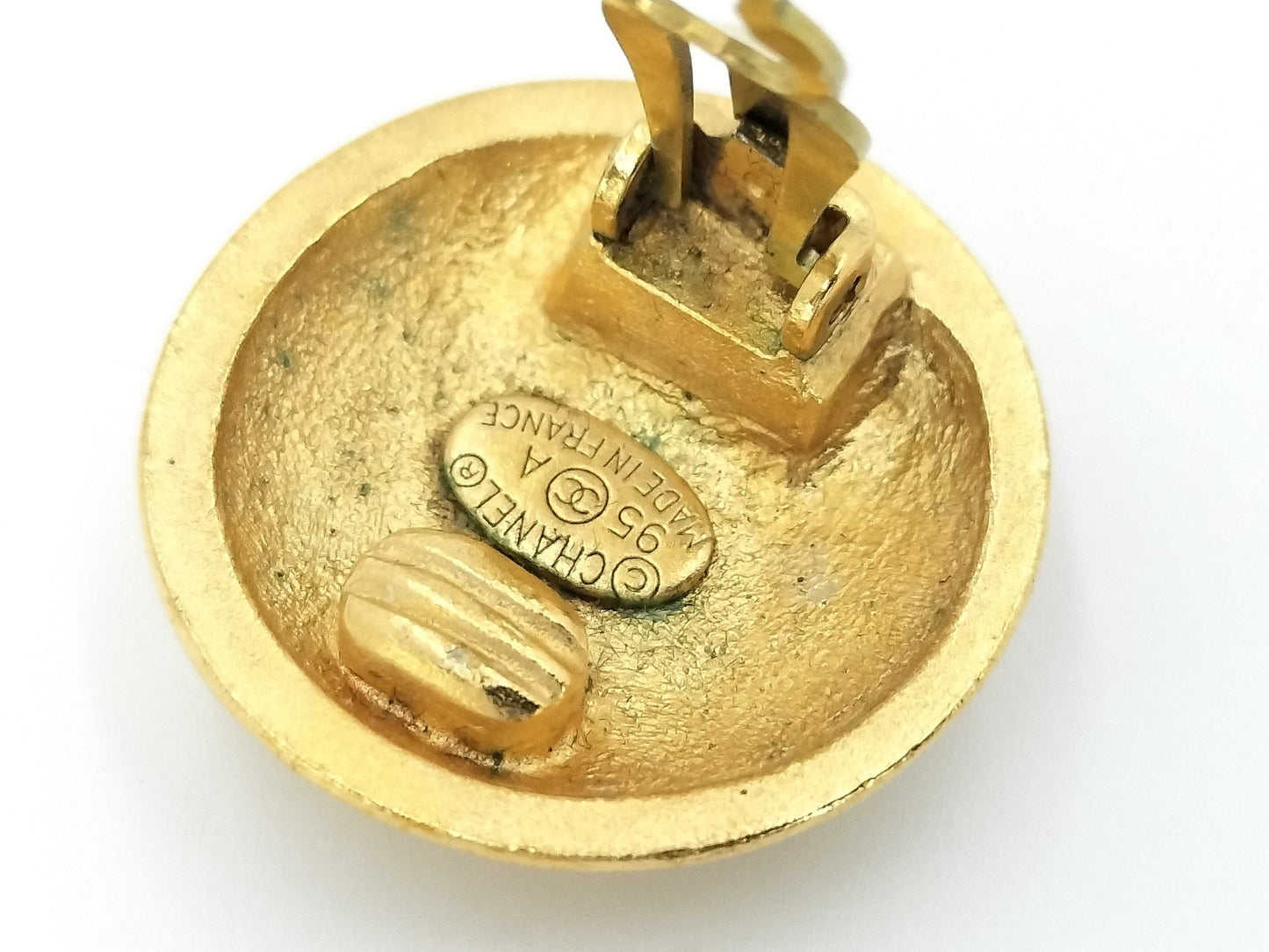 CHANEL Coco Mark Earrings 95A