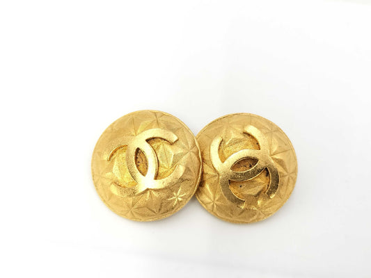 CHANEL Coco Mark Earrings 95A